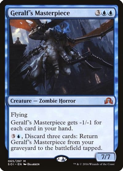 Geralfs Masterpiece Shadows over Innistrad Magic card