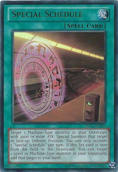 Special Schedule Yu-Gi-Oh! ZEXAL World Duel Carnival Promos Yu-Gi-Oh! card