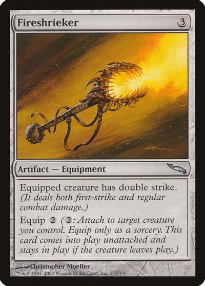 Fireshrieker Mirrodin Magic card