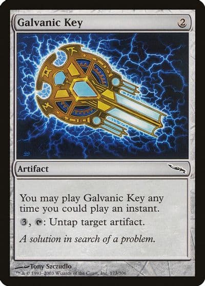 Galvanic Key Mirrodin Magic card