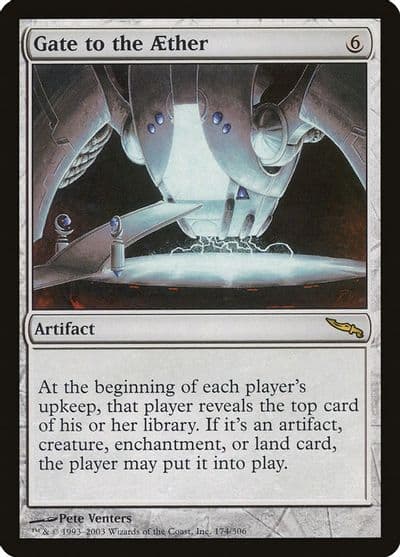Gate to the Aether Mirrodin Magic card