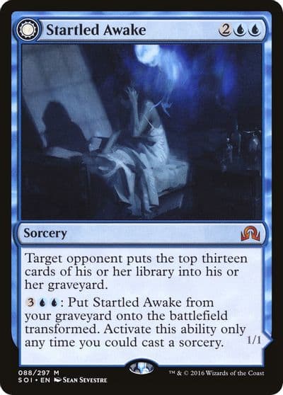 Startled Awake Shadows over Innistrad Magic card