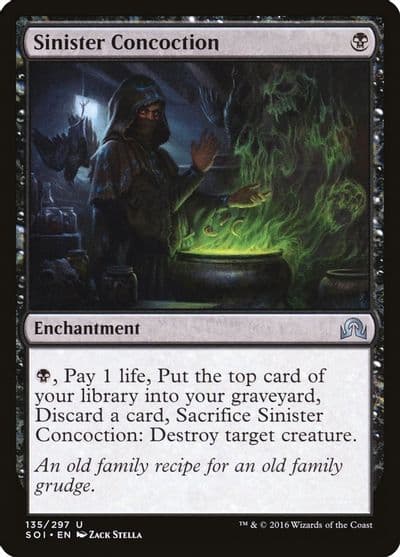 Sinister Concoction Shadows over Innistrad Magic card