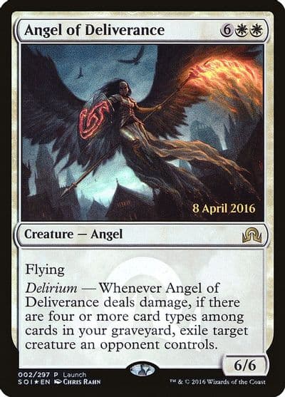 Angel of Deliverance Launch Party & Release Event Promos Magic card