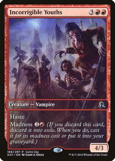 Incorrigible Youths Game Day & Store Championship Promos Magic card