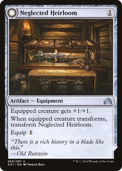 Neglected Heirloom Shadows over Innistrad Magic card