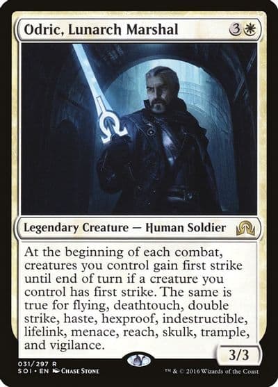 Odric Lunarch Marshal Shadows over Innistrad Magic card
