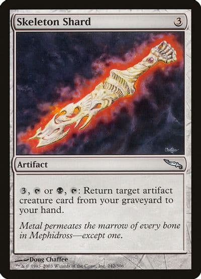 Skeleton Shard Mirrodin Magic card