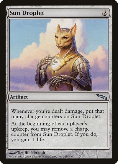 Sun Droplet Mirrodin Magic card