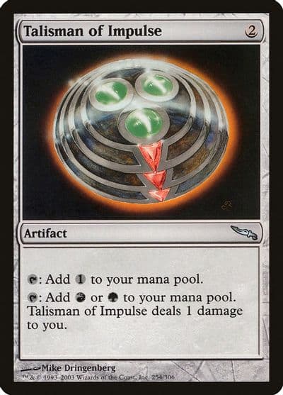 Talisman of Impulse Mirrodin Magic card