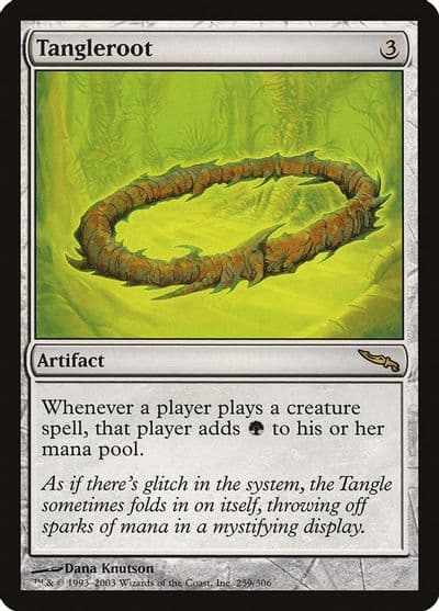 Tangleroot Mirrodin Magic card