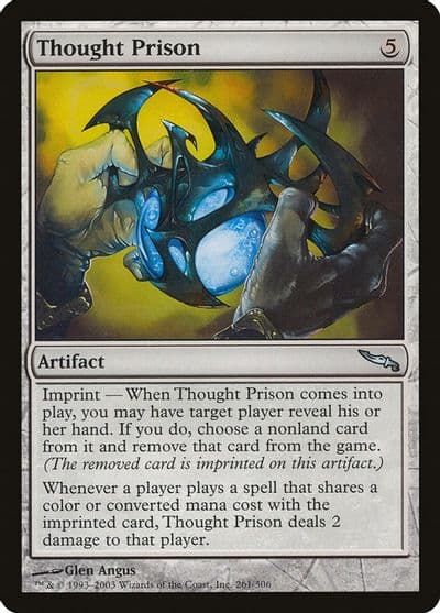 Thought Prison Mirrodin Magic card