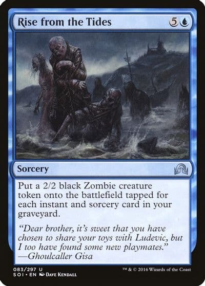 Rise from the Tides Shadows over Innistrad Magic card