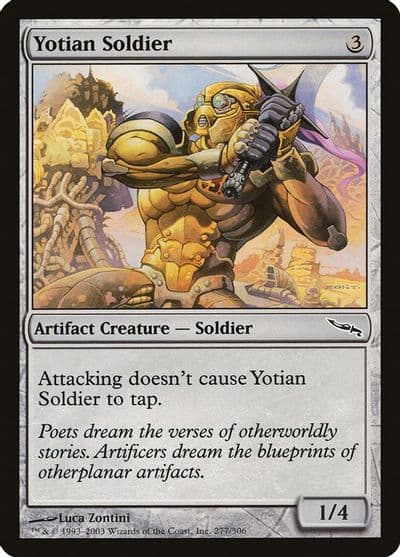 Yotian Soldier Mirrodin Magic card