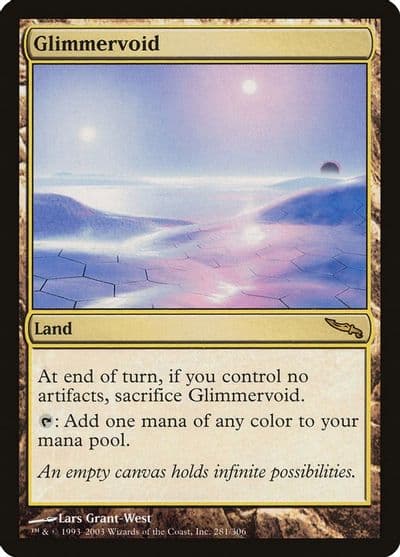 Glimmervoid Mirrodin Magic card