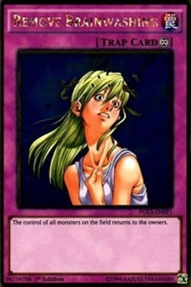 Remove Brainwashing Premium Gold: Infinite Gold Yu-Gi-Oh! card