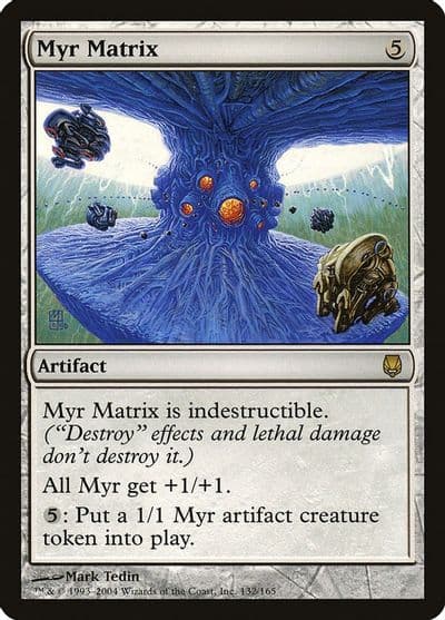 Myr Matrix Darksteel Magic card