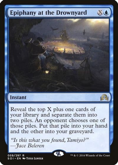 Epiphany at the Drownyard Shadows over Innistrad Magic card