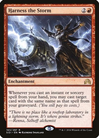 Harness the Storm Shadows over Innistrad Magic card