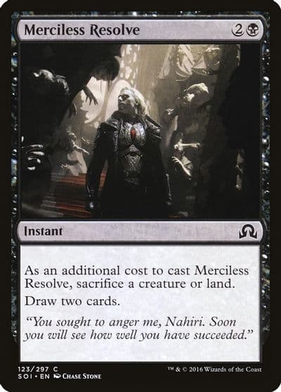 Merciless Resolve Shadows over Innistrad Magic card