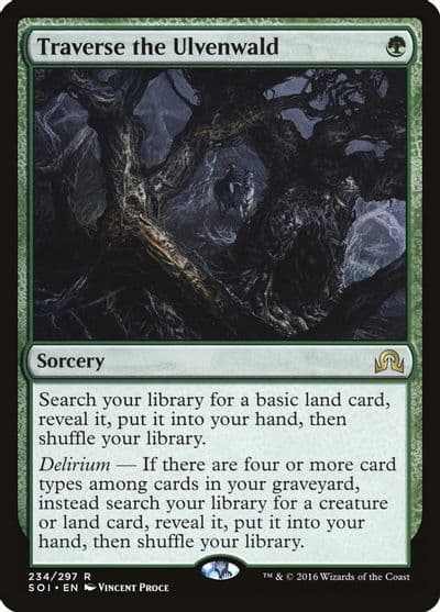 Traverse the Ulvenwald Shadows over Innistrad Magic card