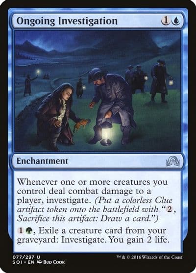 Ongoing Investigation Shadows over Innistrad Magic card