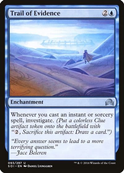 Trail of Evidence Shadows over Innistrad Magic card
