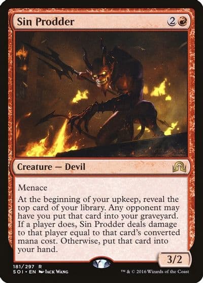 Sin Prodder Shadows over Innistrad Magic card