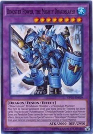Dinoster Power the Mighty Dracoslayer OTS Tournament Pack 1 Yu-Gi-Oh! card