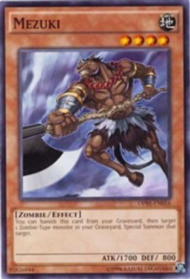 Mezuki OTS Tournament Pack 1 Yu-Gi-Oh! card