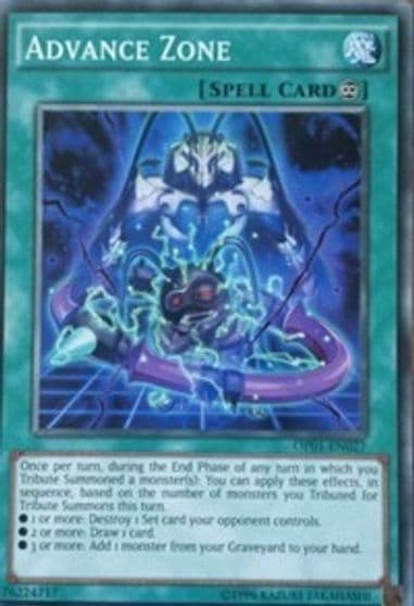 Advance Zone OTS Tournament Pack 1 Yu-Gi-Oh! card