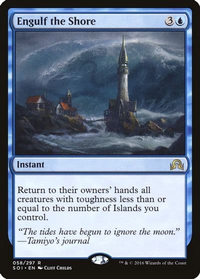 Engulf the Shore Shadows over Innistrad Magic card