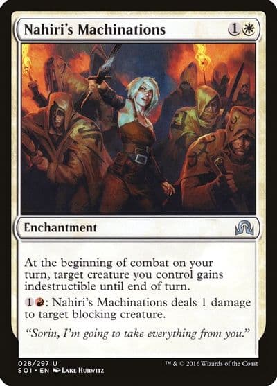 Nahiris Machinations Shadows over Innistrad Magic card