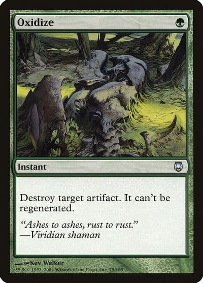 Oxidize Darksteel Magic card