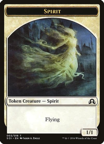 Spirit Token Shadows over Innistrad Magic card