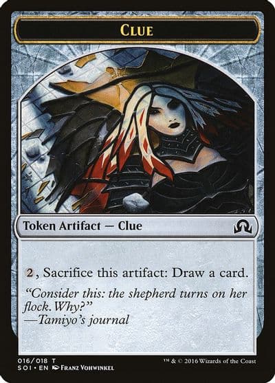 Clue Token 016 Shadows over Innistrad Magic card
