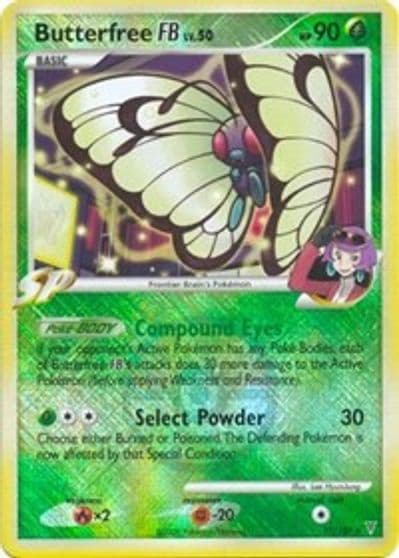 Butterfree FB (League Promo) League & Championship Cards Pokemon card