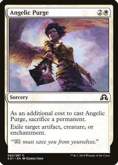 Angelic Purge Shadows over Innistrad Magic card