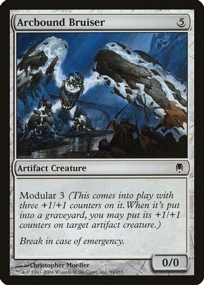 Arcbound Bruiser Darksteel Magic card