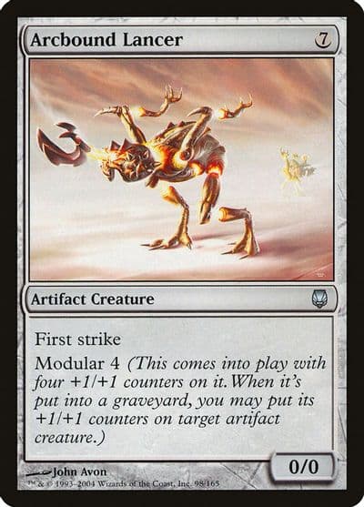 Arcbound Lancer Darksteel Magic card