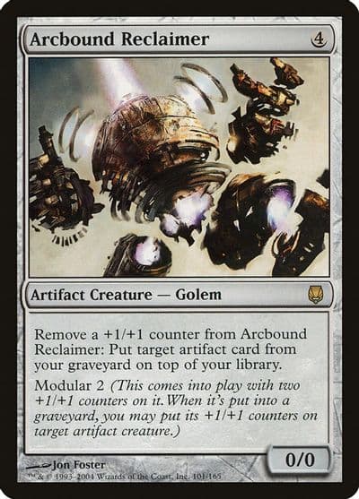 Arcbound Reclaimer Darksteel Magic card