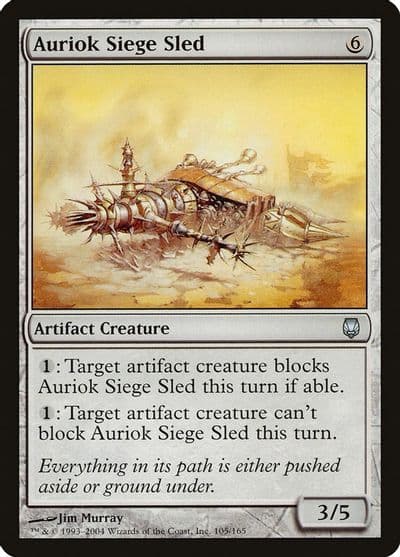 Auriok Siege Sled Darksteel Magic card