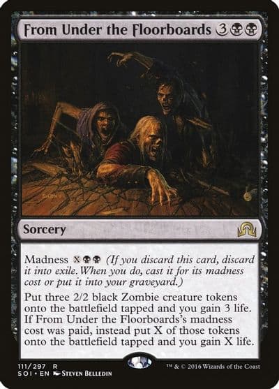 From Under the Floorboards Shadows over Innistrad Magic card
