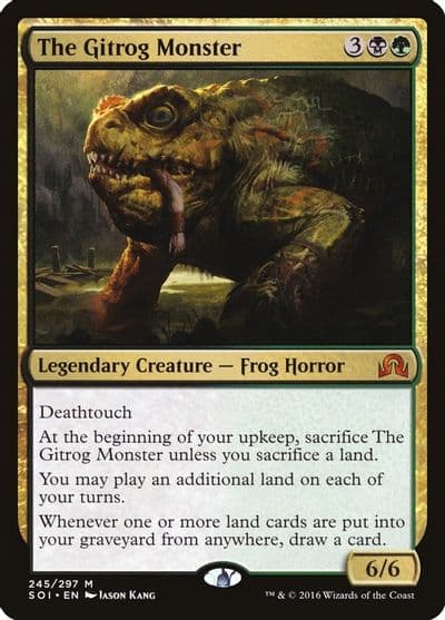 The Gitrog Monster Shadows over Innistrad Magic card