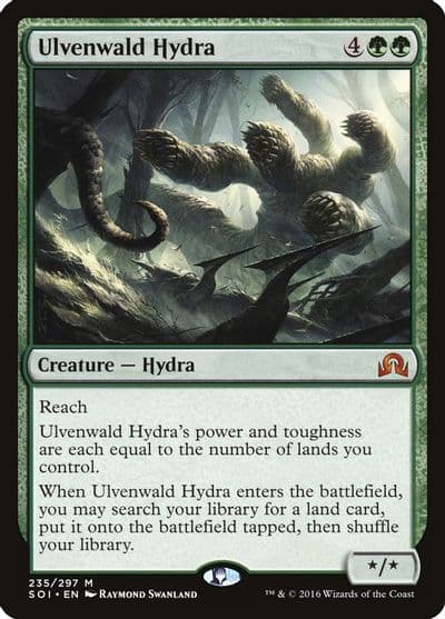 Ulvenwald Hydra Shadows over Innistrad Magic card