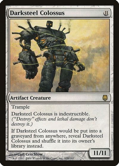 Darksteel Colossus Darksteel Magic card