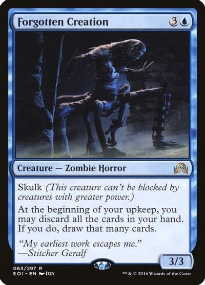 Forgotten Creation Shadows over Innistrad Magic card