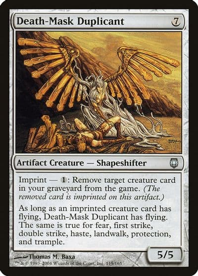 Death Mask Duplicant Darksteel Magic card