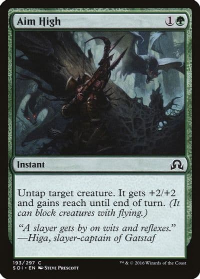 Aim High Shadows over Innistrad Magic card
