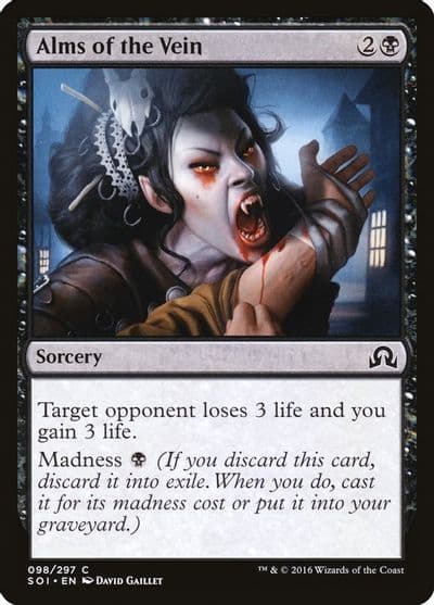 Alms of the Vein Shadows over Innistrad Magic card